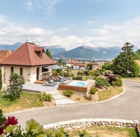 Le Paon Bleu Annecy Poisy Bed & Breakfast Екстериор снимка